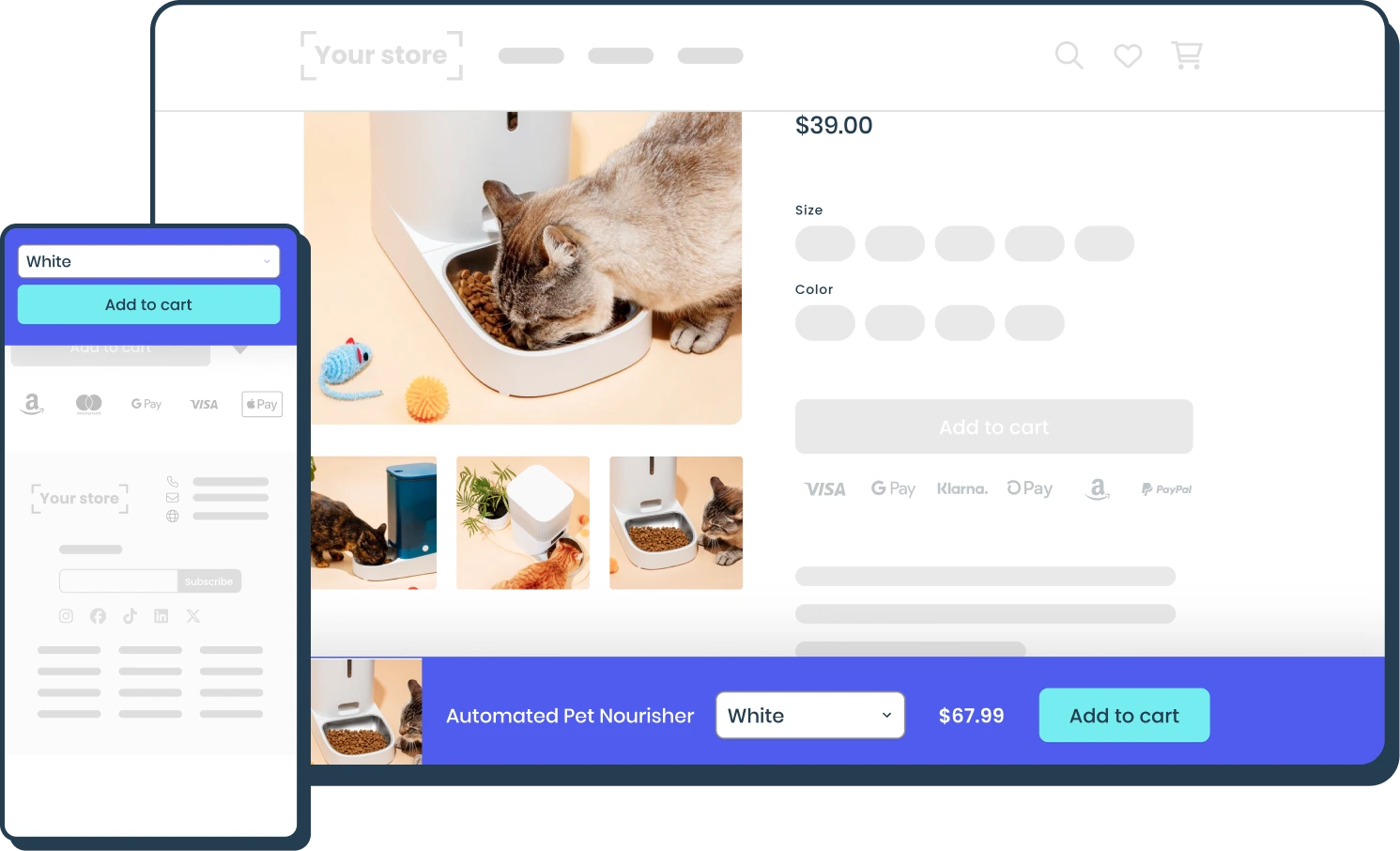 Mobile & Desktop Screen