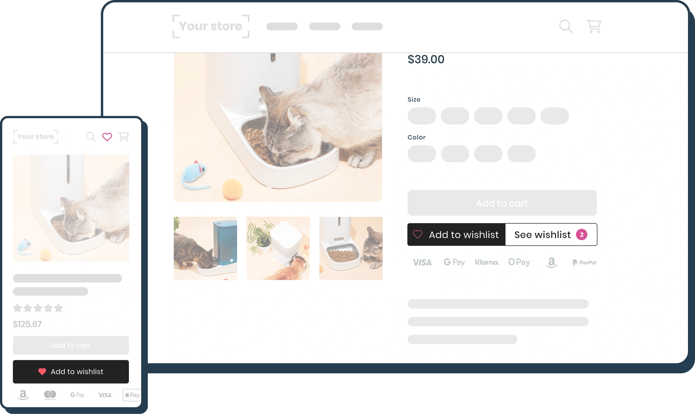 Mobile & Desktop Screen
